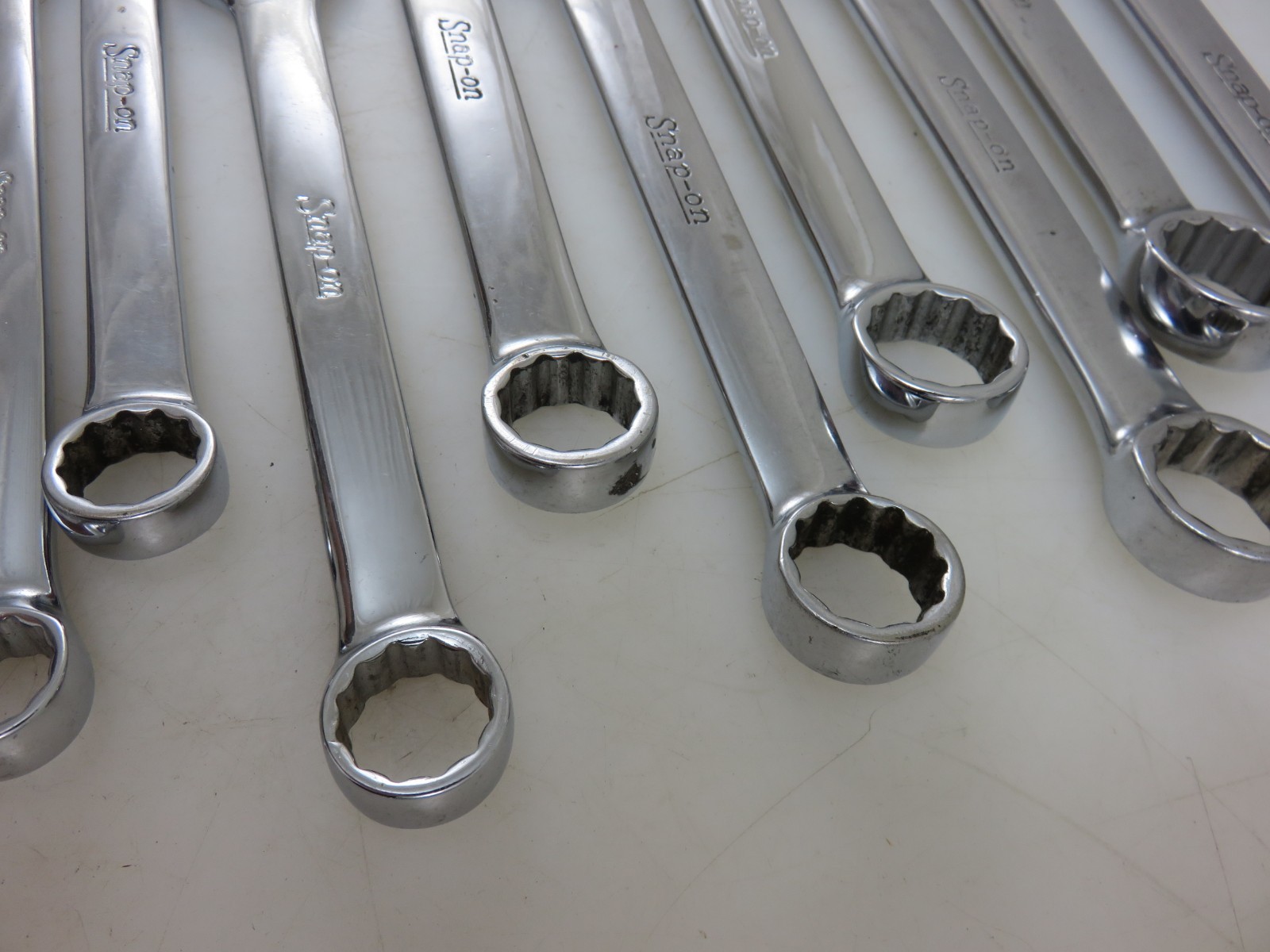 Snap-On OEXM SHORT Metric Combination Wrench 6mm-18mm 14pc Set Vintage USA