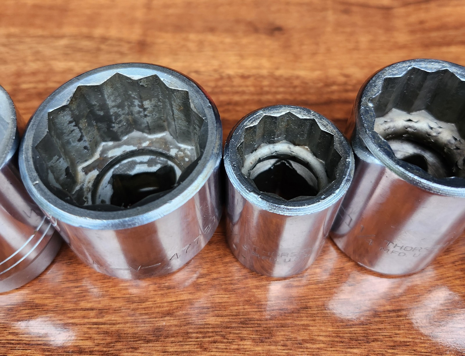 3/4” Drive Socket Lot 8 CRAFTSMAN THORSEN PROTO 2″ to 15/16″ USA Pre-Owned
