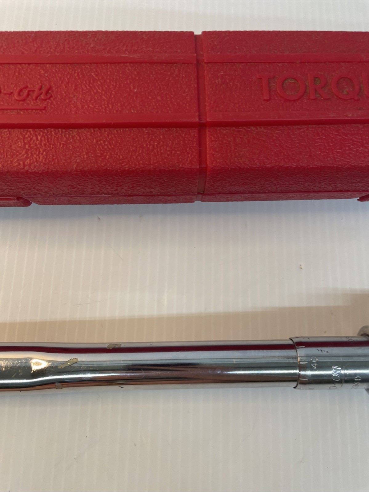 Snap on Qjr284d 3/8 Drive 1000 Pounds/inch Torque Wrench With Case – Pre Owned