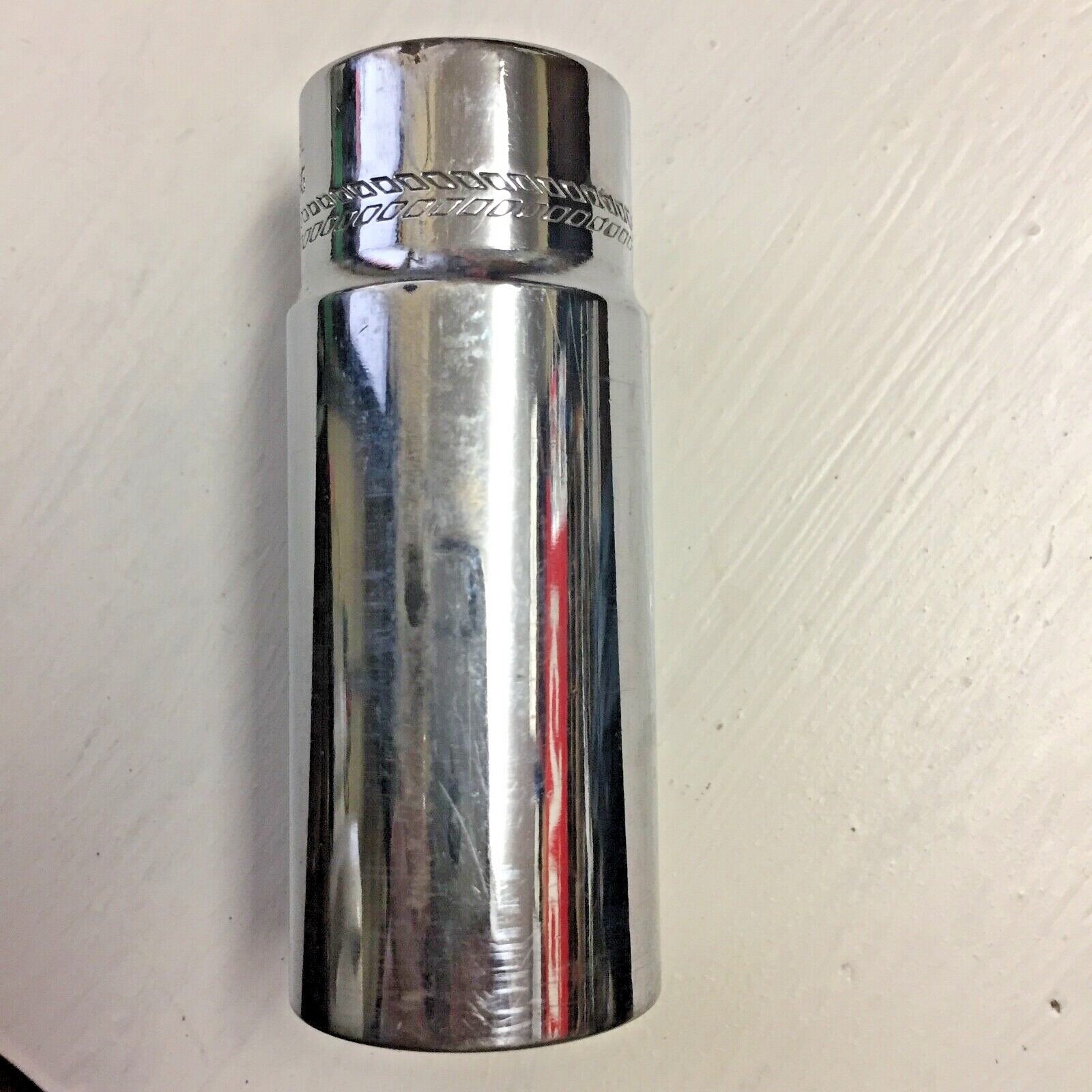 Mac Tools XD286G 7/8″SAE 3/8″dr Deep Chrome 6pt Socket Good Condition (bag)