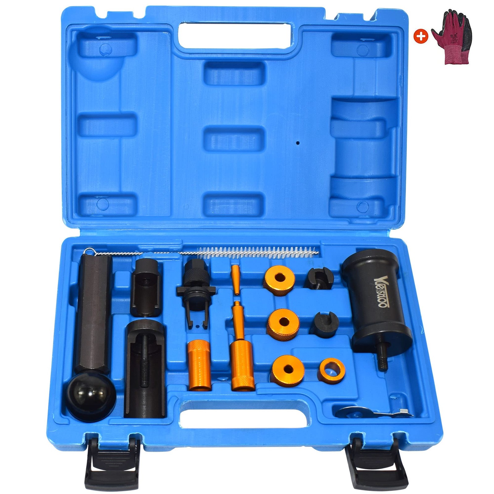 Fuel Injector Puller Removal Installer Kit, Compatible with Audi VW Skoda Sea…