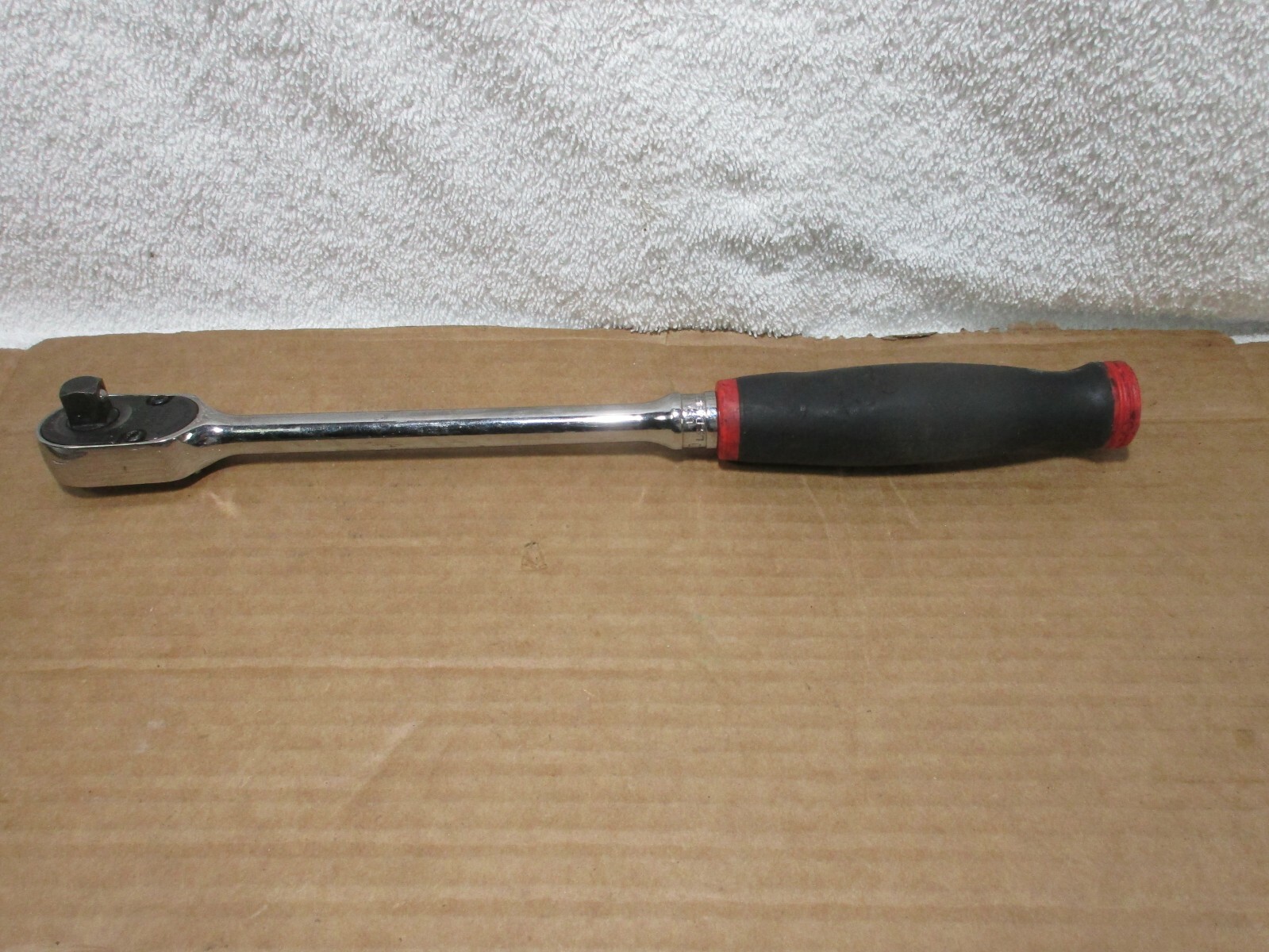 Snap on Tools 3/8 FHL80 soft grip Ratchet rare USA used