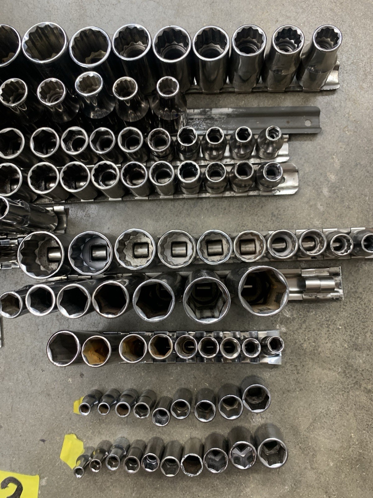 Craftsman 100% USA HUGE Socket Set Collection SAE/ Metric 1/4”, 3/8”, 1/2” [#3]