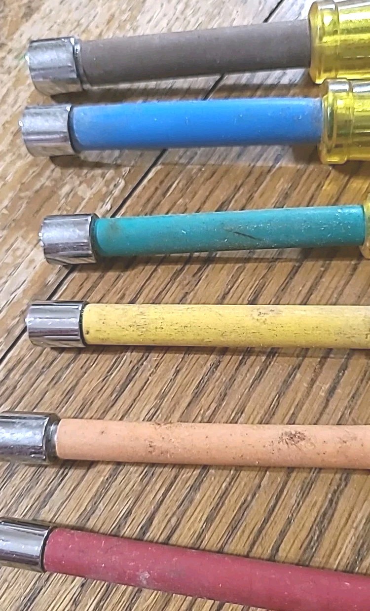 Snap-on Nut Drivers. Set Of 6. EUC USA MADE Mechanic Tools Lot