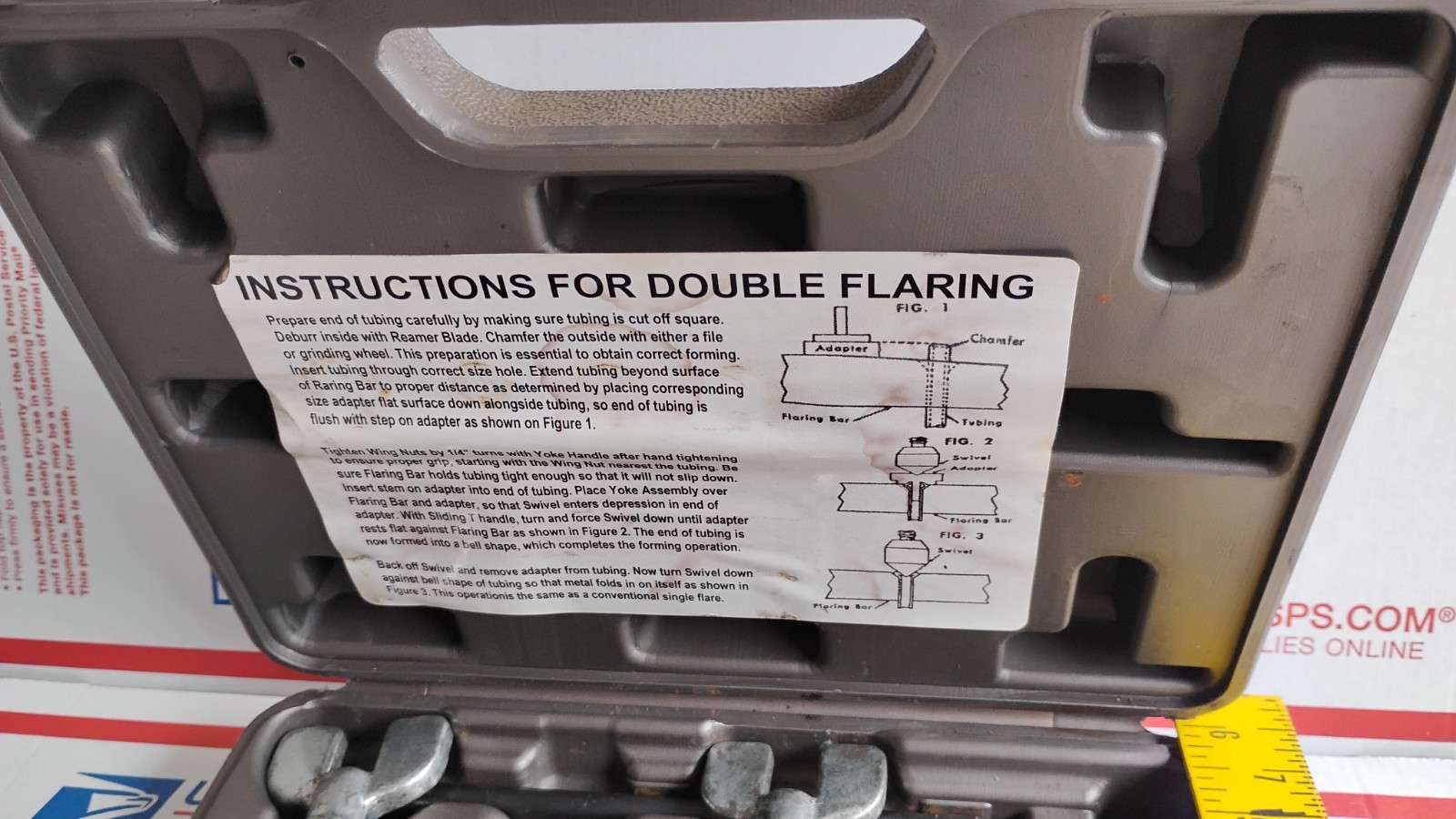 MAC Tools FT158B Metric Double Flaring Tool Kit Brake Line Fuel Line Flaring Set