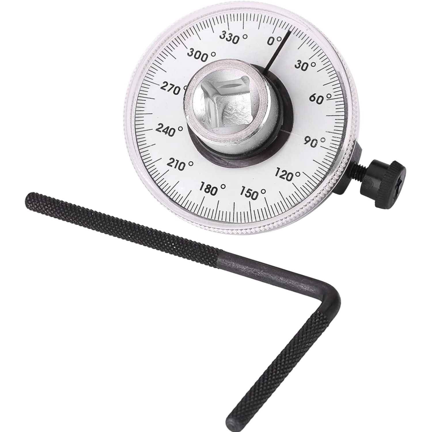 1/2-Inch Drive Torque Angle Gauge Adjustable 360 Degree Wrench