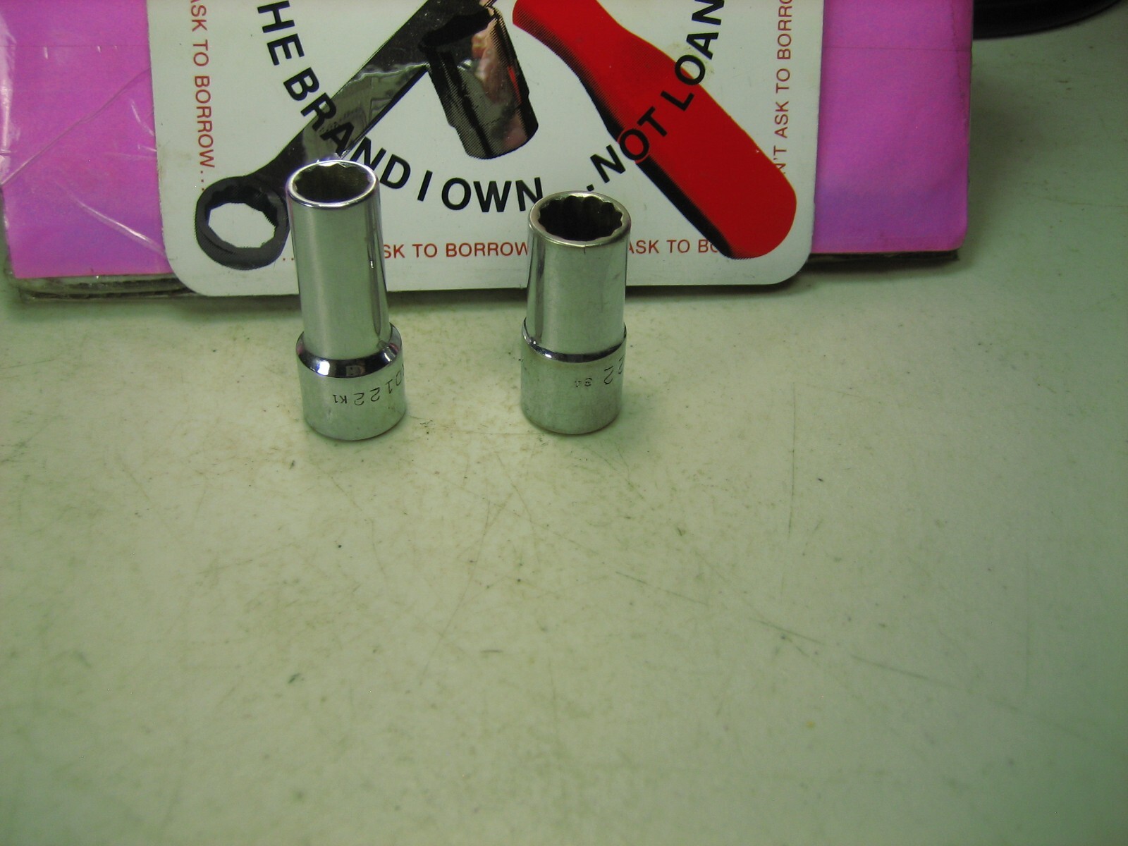 MAC – Lot Of 2 Sockets , 3/8” Drive, 12 Pt, (3/8” XD122)( 7/16” XI142)