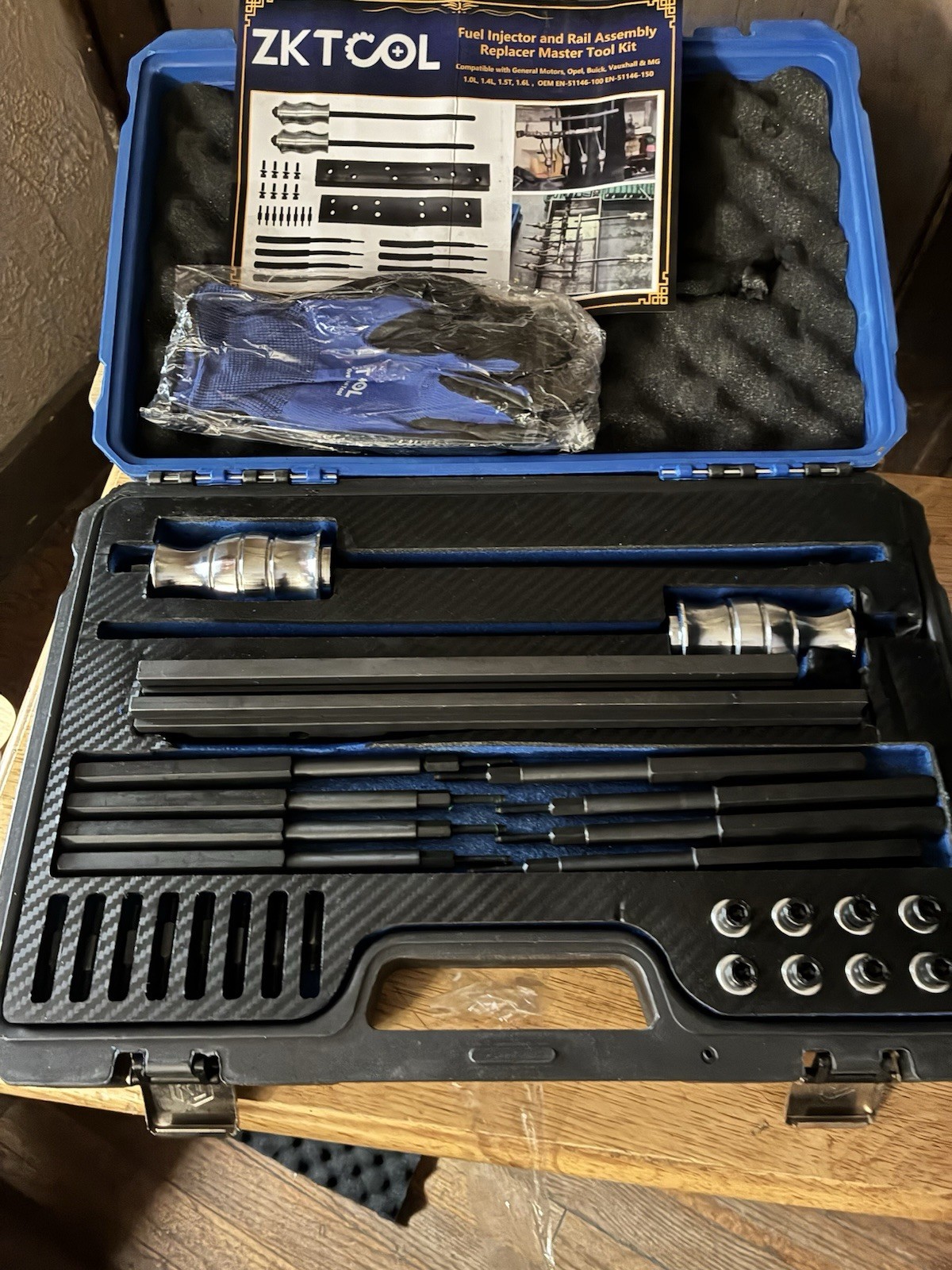 ZKTOOL EN-51146 GM Injector Rail Tool Kit .