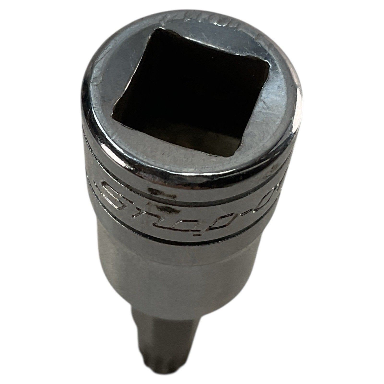 Snap-on FA10E Hex Bit Chrome Socket 3/8″ Drive 5/16″ SAE USA Snap On Good Cond.