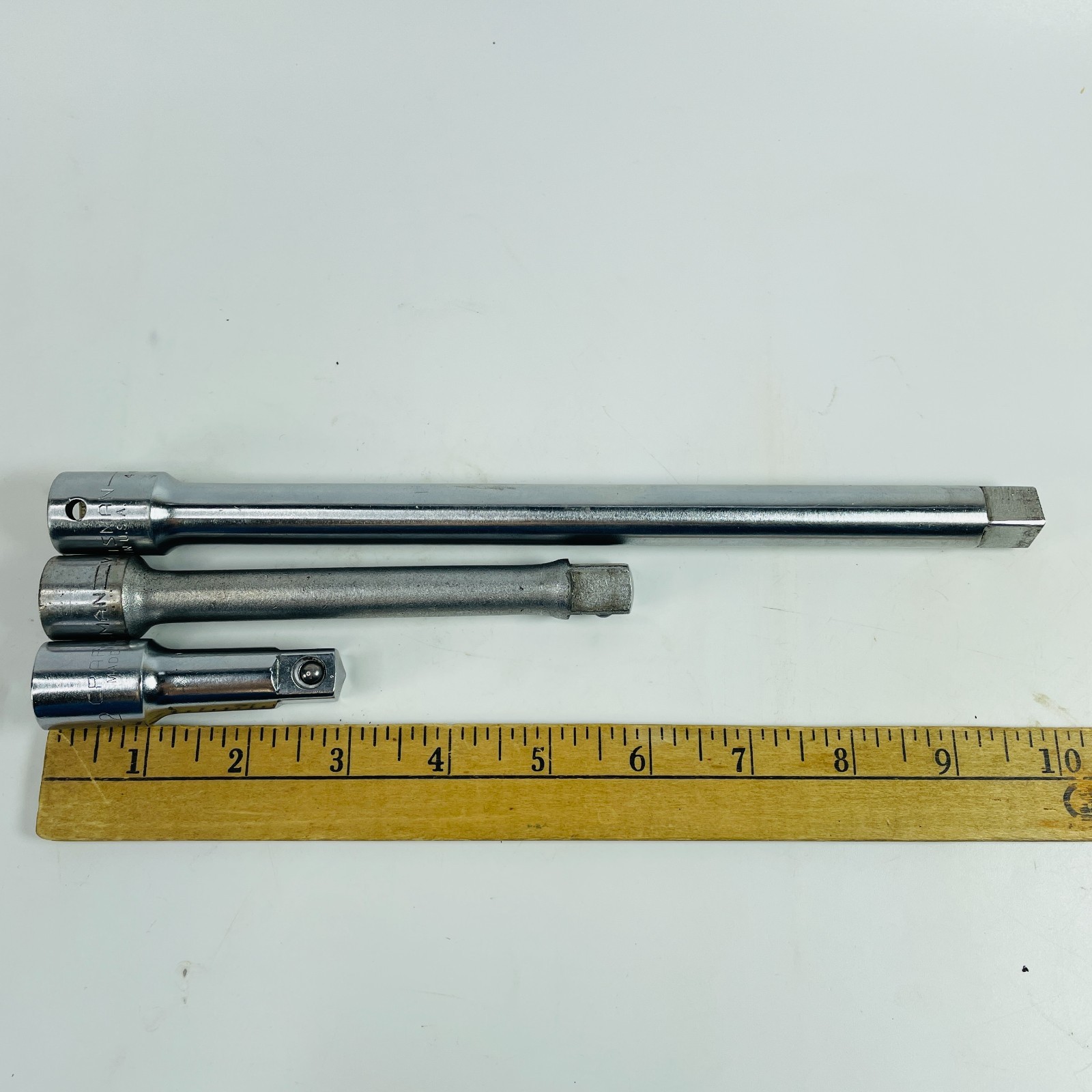 3pc CRAFTSMAN 1/2″ Drive Socket Extension Set 3″ 6″ 10″ USA V-Series 44131 44132