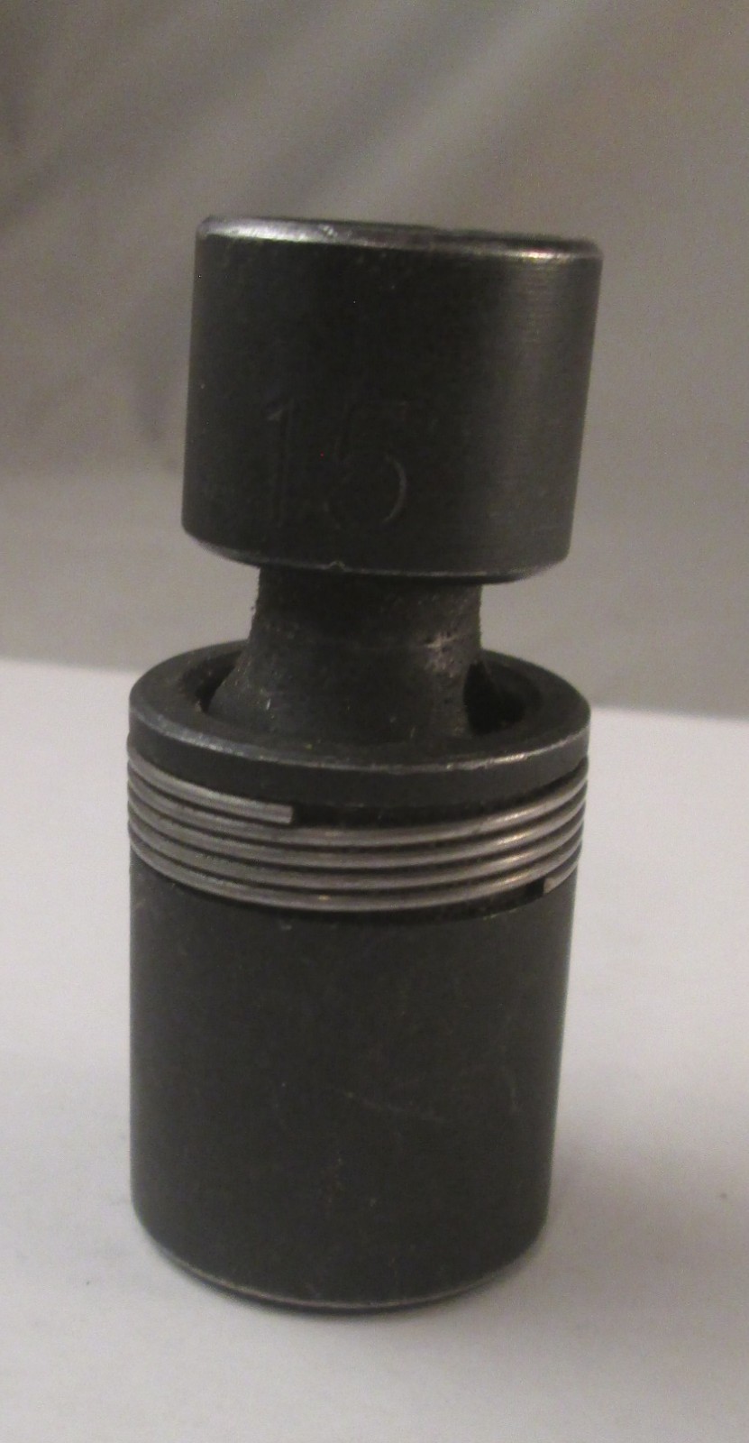 Pittsburg Tools CR-V 1/2″ Dr. 15MM Swivel Impact Socket used good condition