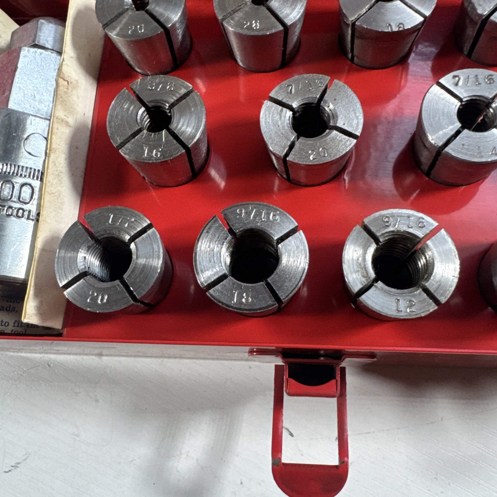 Snap-on CG-500 SAE Stud Remover & Resetter Tool Set 15pc w/KRA-150 Box COMPLETE