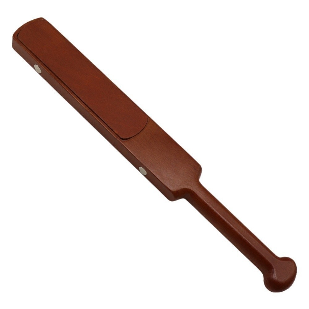 Vehicle Paintless Dent Repair Tool Hardened Wood Paddle 350mm Long Handle