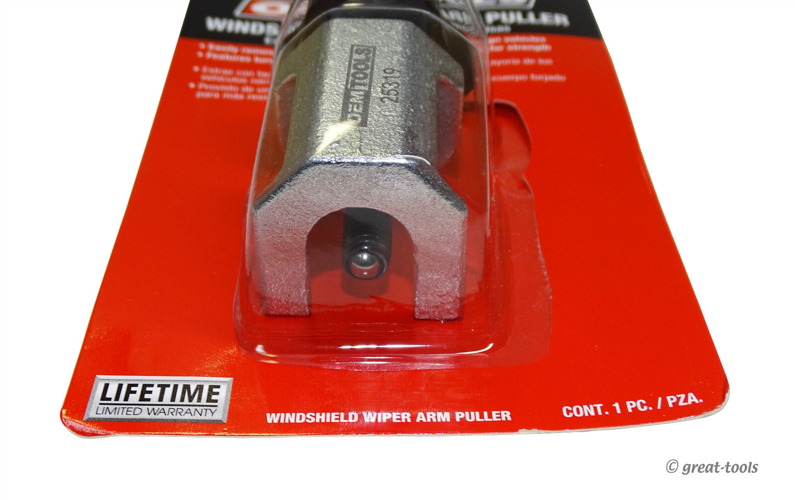 WINDSHIELD WIPER ARM PULLER TOOL – automotive hand tools – pullers – remover