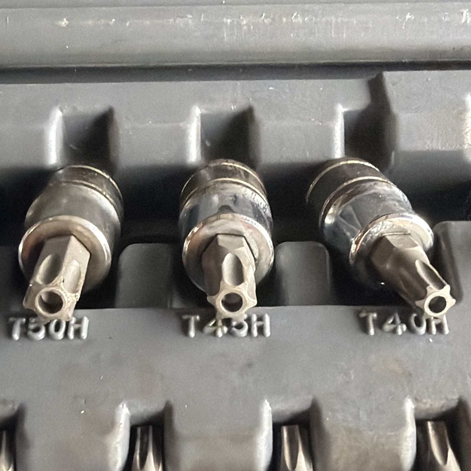 Matco Silver Eagle Torx Regular Tamper Proof Bit Driver Socket Set SBS23SE READ!