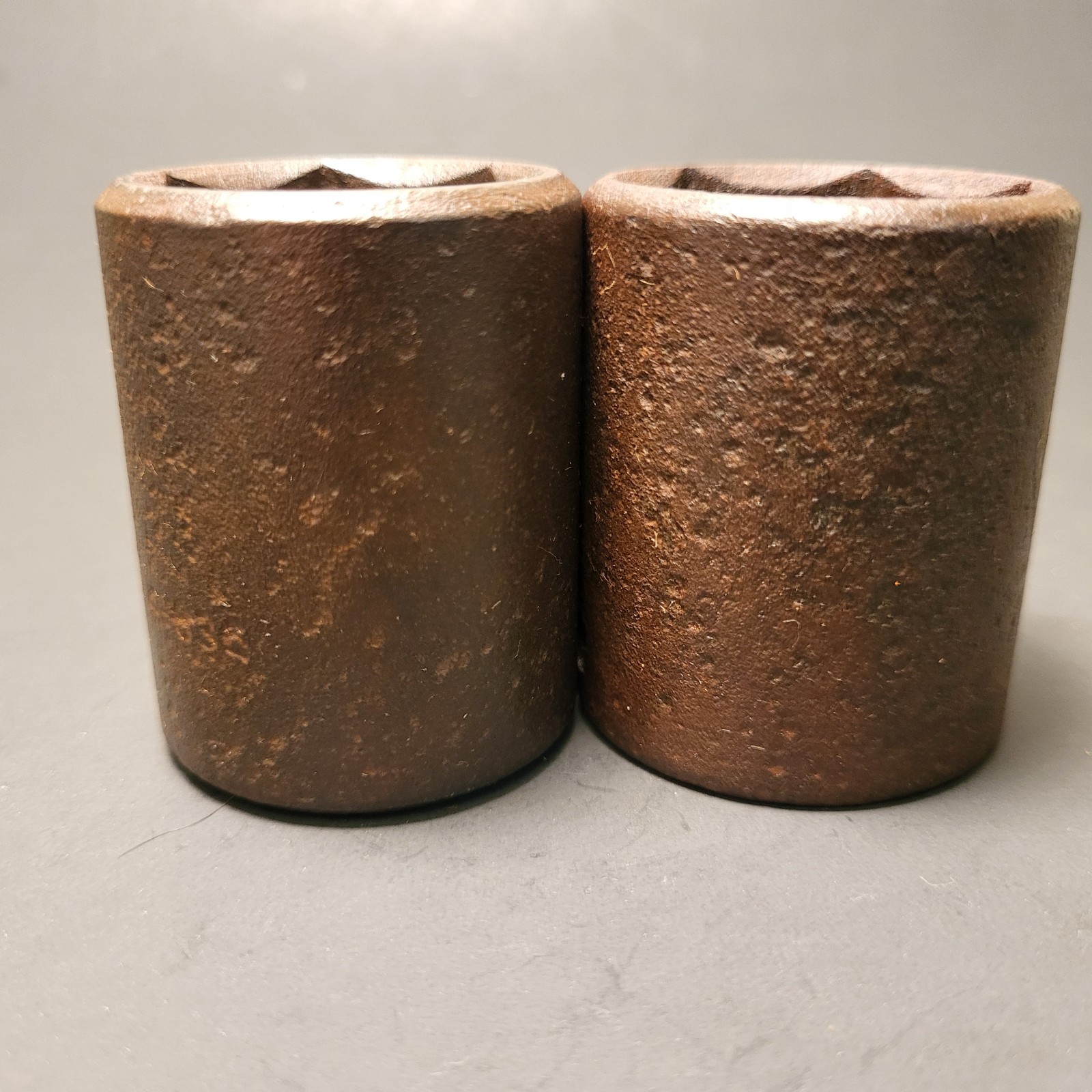 Williams impact sockets 1-1/8” & 1-1/4” 6 point 1/2” drive vintage Made in USA