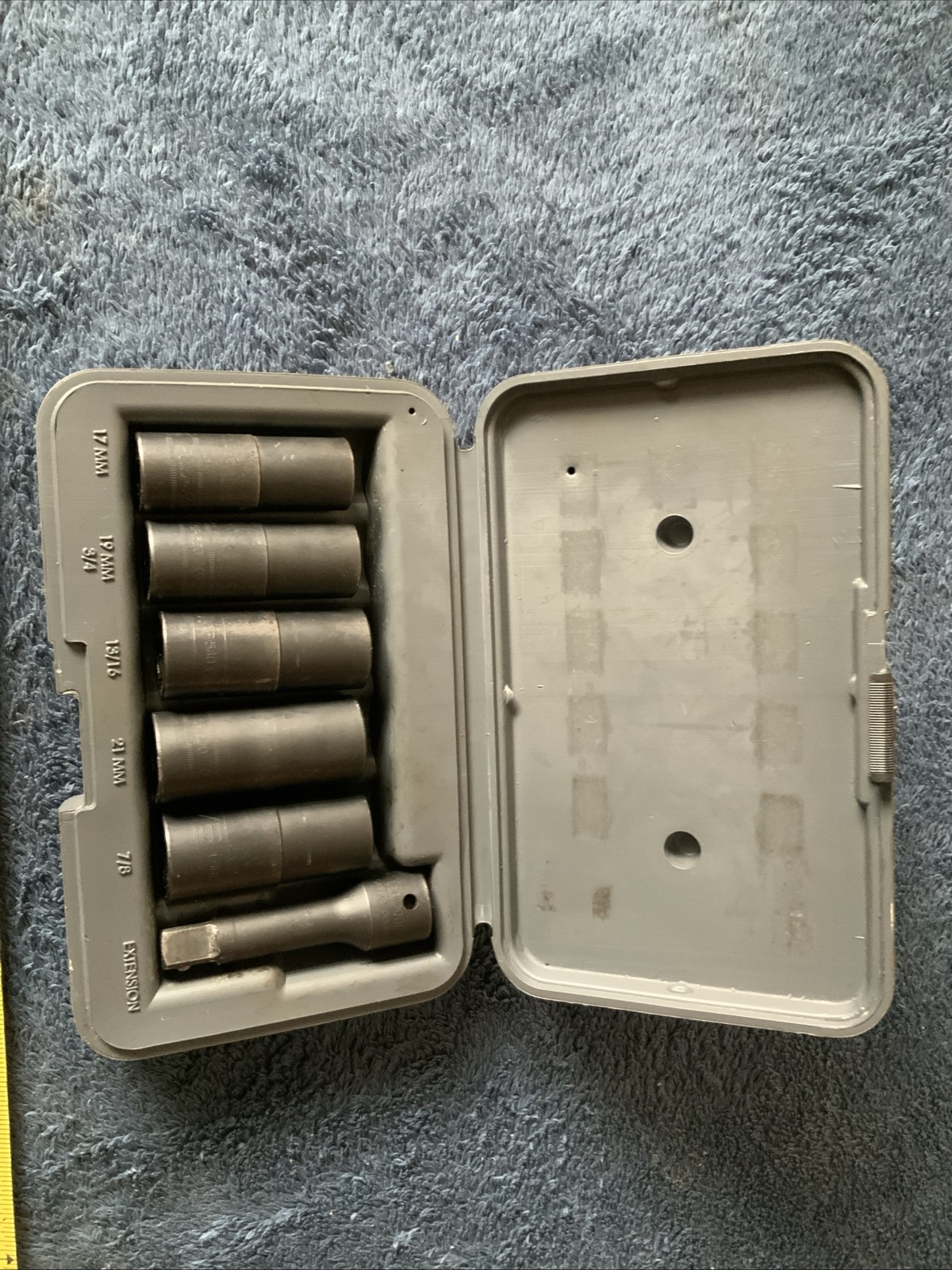 Blue Point Wheel Flip Socket Set…has Wear…..see Pics……complete Set