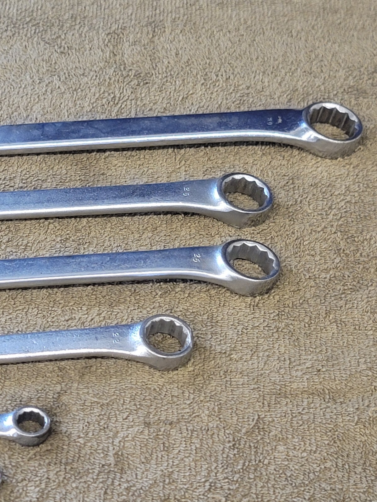 ProAmerica Sae Combination Wrench Set 15/16 13/16 11/16 7/16 3/8 11/32″ USA