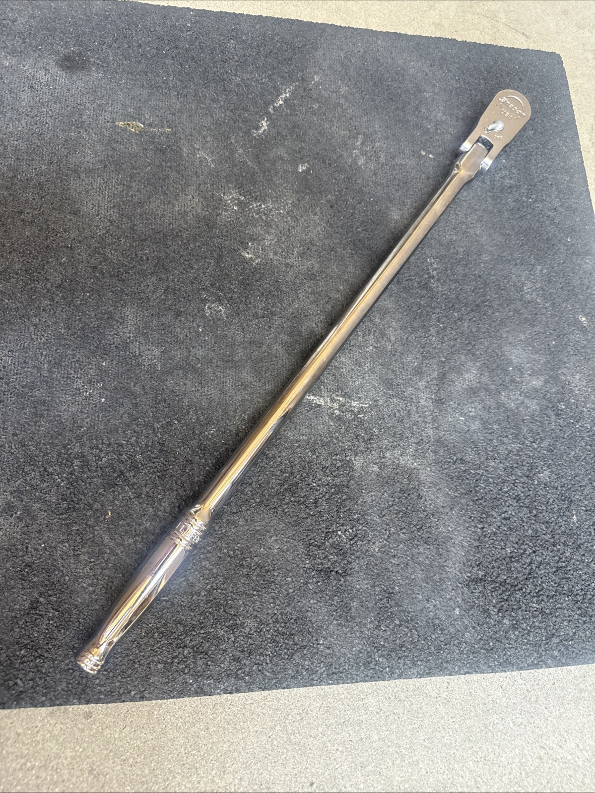 For Snap-on Tools 3/8” Drive EXTRA-LONG Handle Flex-Head Ratchet FLLF80 USA