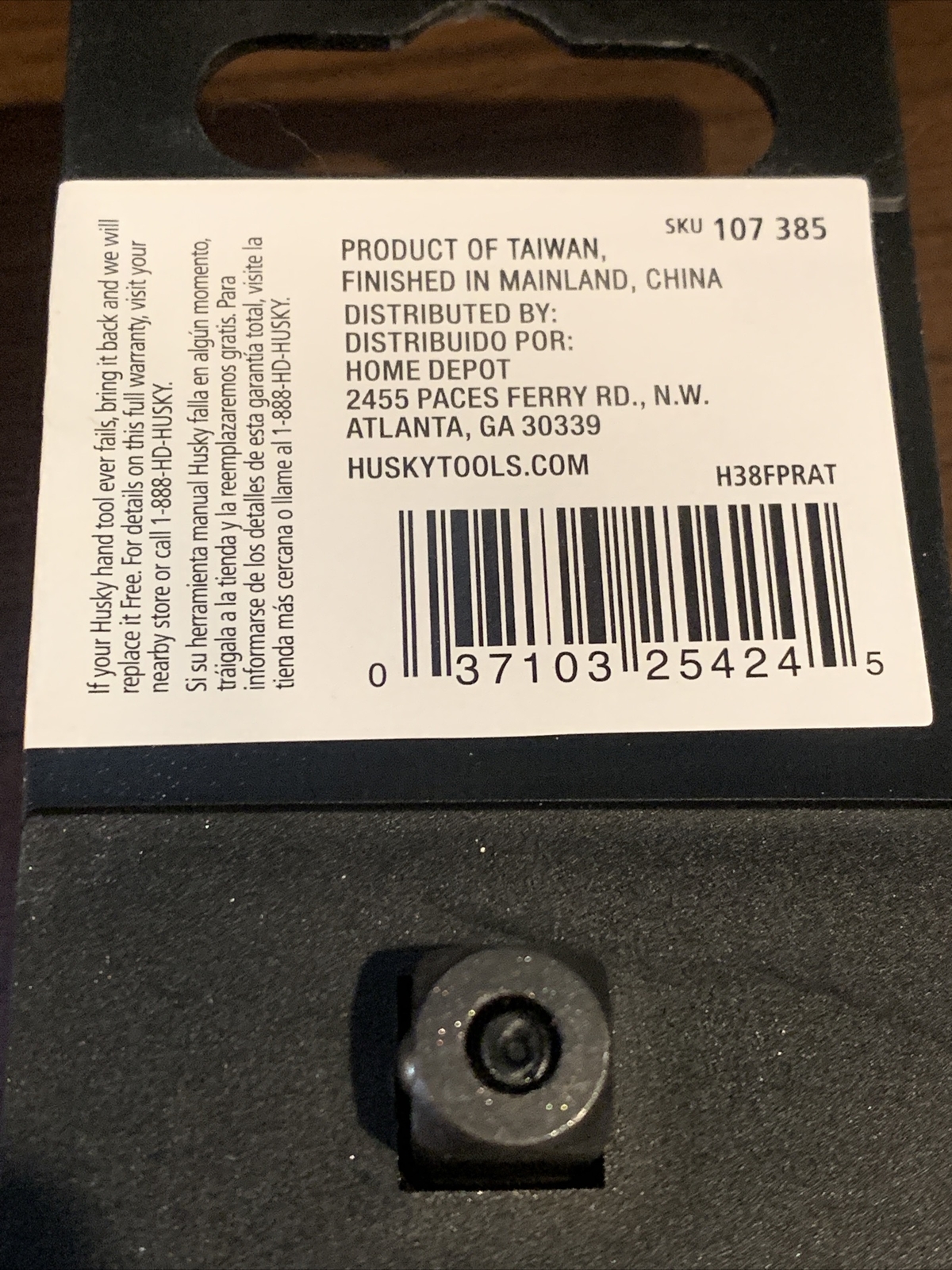 Husky 3/8″ Drive Full Polish Quick Release Ratchet 107 385 Brand New