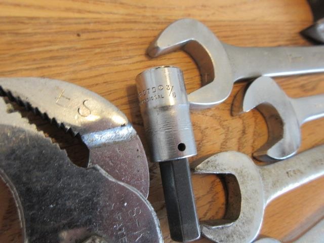 22 Pc Wrenches Netsuren Proto Craftsman S-K Rahsol Stanley Allen Bridgeport STP