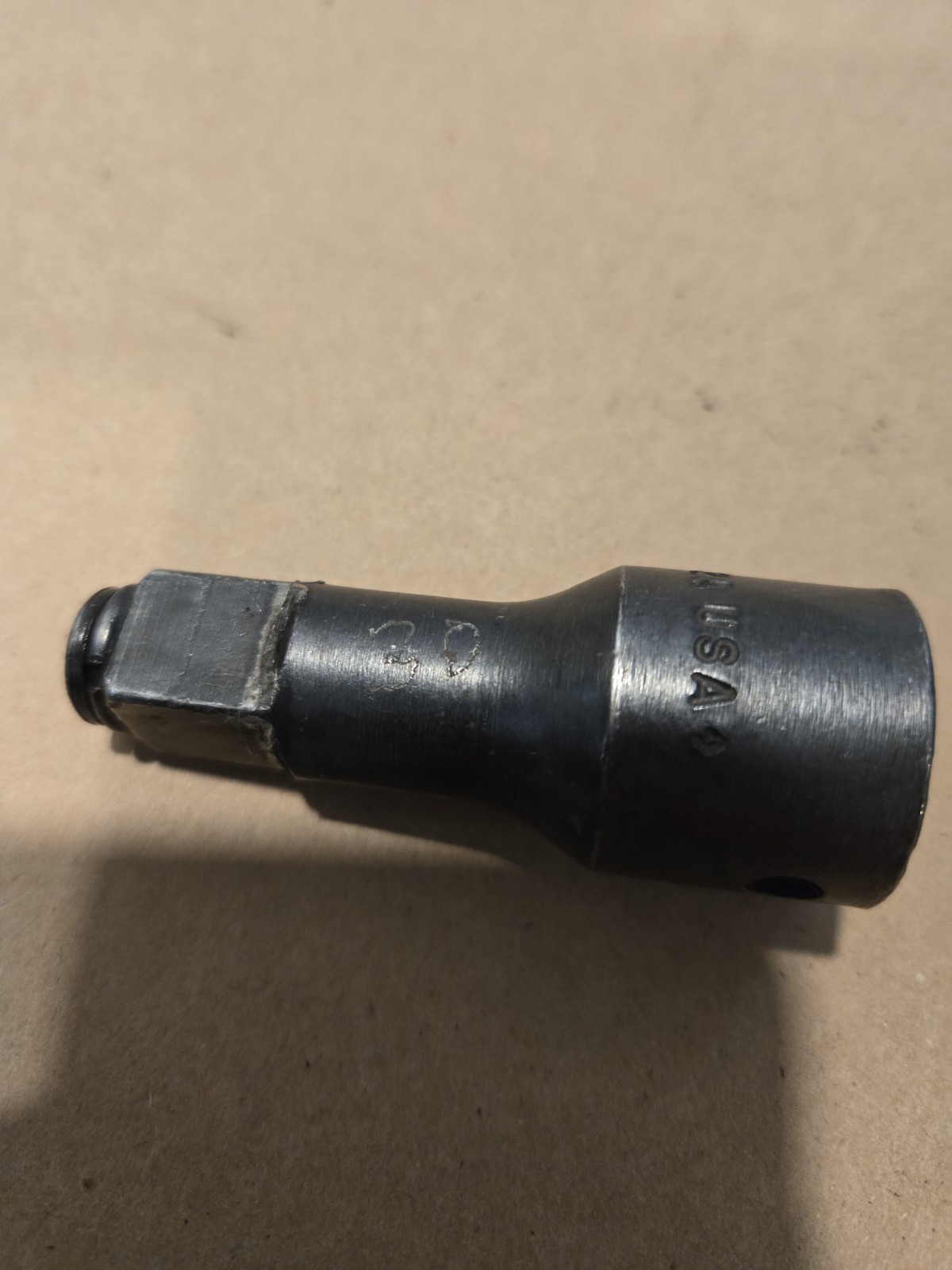 Snap On 1/2″ Drive 2-5/8″ Snap Ring Impact Extension USA For Parts Worn IMX32A