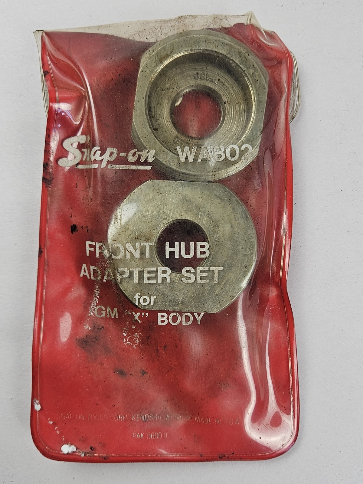 Snap-On Magnetic Caster Camber Alignment Gauges WA40 w/ Various Hub Adapters