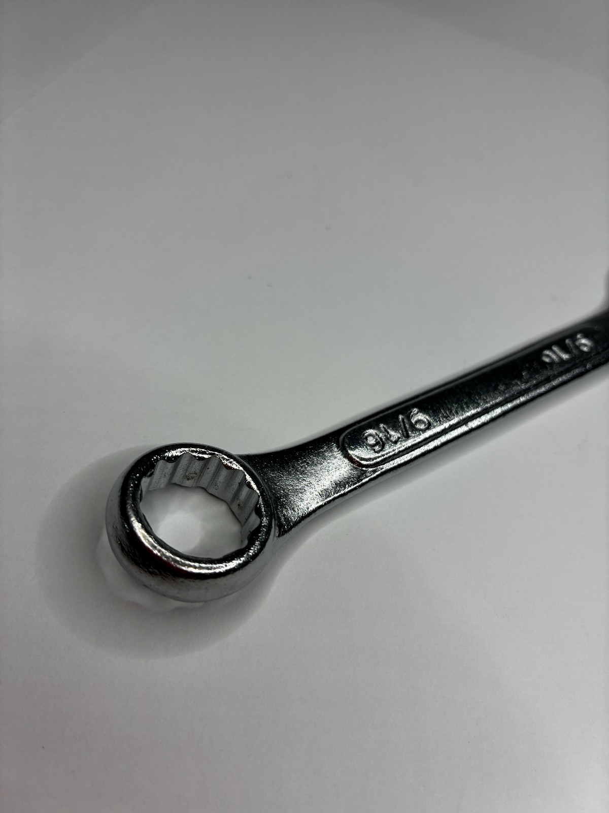 9/16 Combination Wrench SAE Drop Forged Open End Box End Chrome