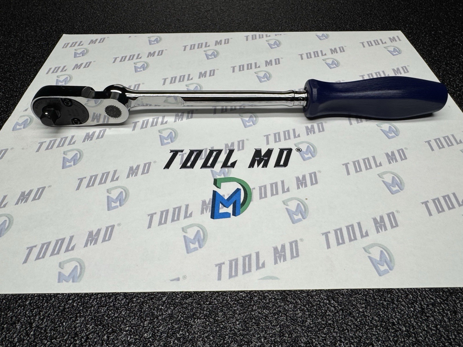 Snap-on Tools CLASSIC BLUE 1/4″ Drive Hard Grip Multi-Position Ratchet THD72MP