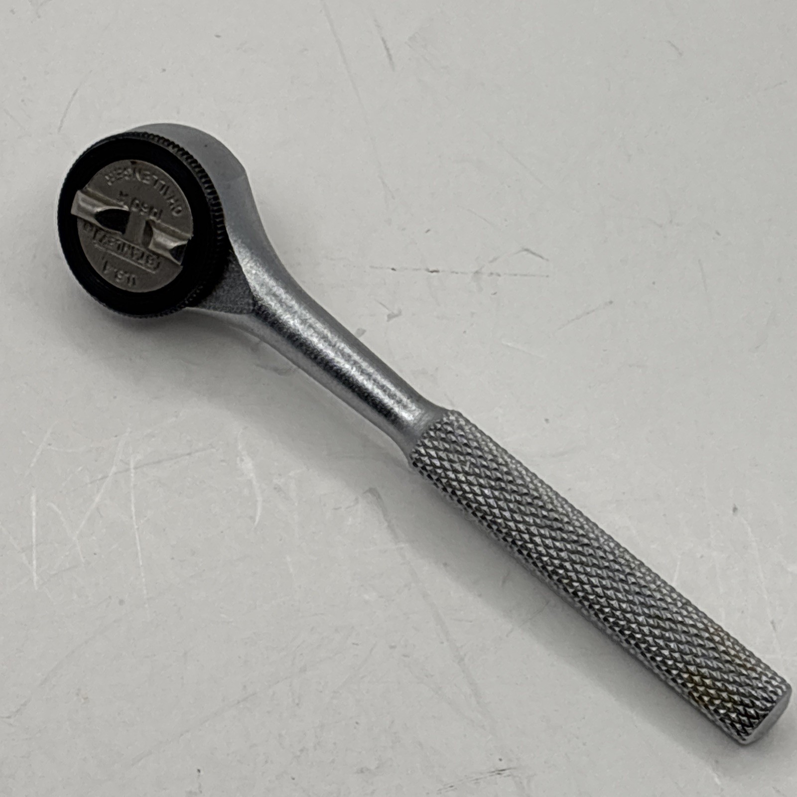 Vintage Stanley Challenger 1060A Ratchet 1/4″ Drive Thumb Wheel Made In USA