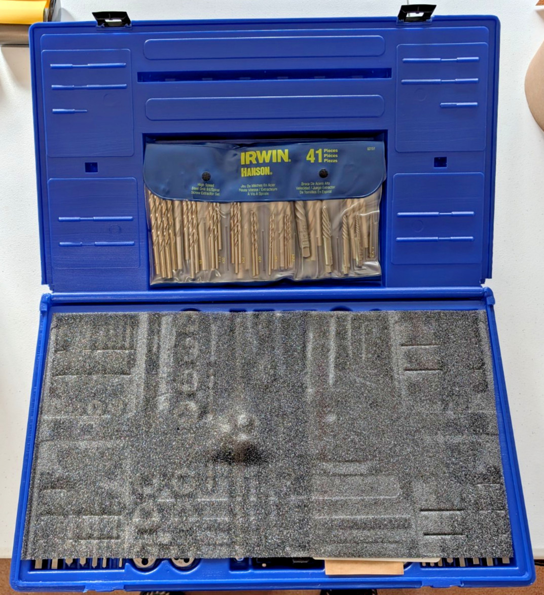 IRWIN Hanson (26377) – 117 Piece Tap and Hex Die Deluxe Set (Brand New)