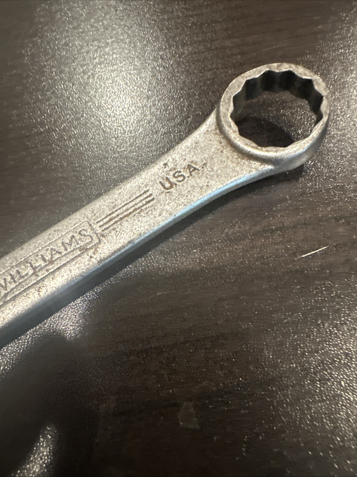 JH Williams Vulcan Vintage Metric Wrench 13mm Open End 18mm 12-Pt Box End USA