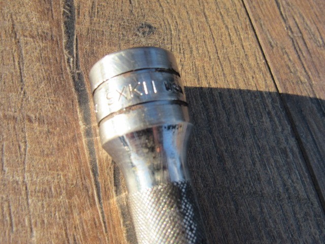 SNAP ON SXK11 1/2″ DRIVE KNURLED CHROME 11″ EXTENSION NEW LOGO SXK 11 II INCH