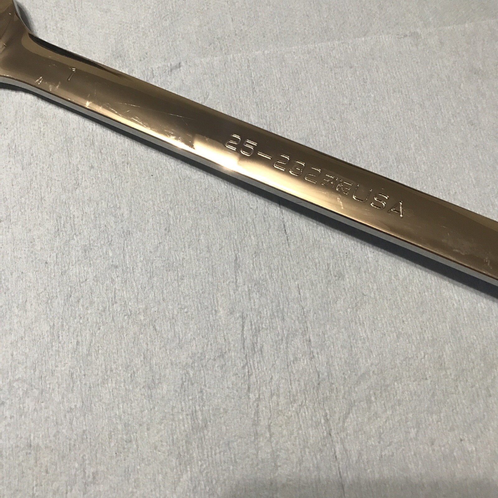 Armstrong 1” Combination Wrench 25-232 14” Long Pattern 12Pt Chrome USA