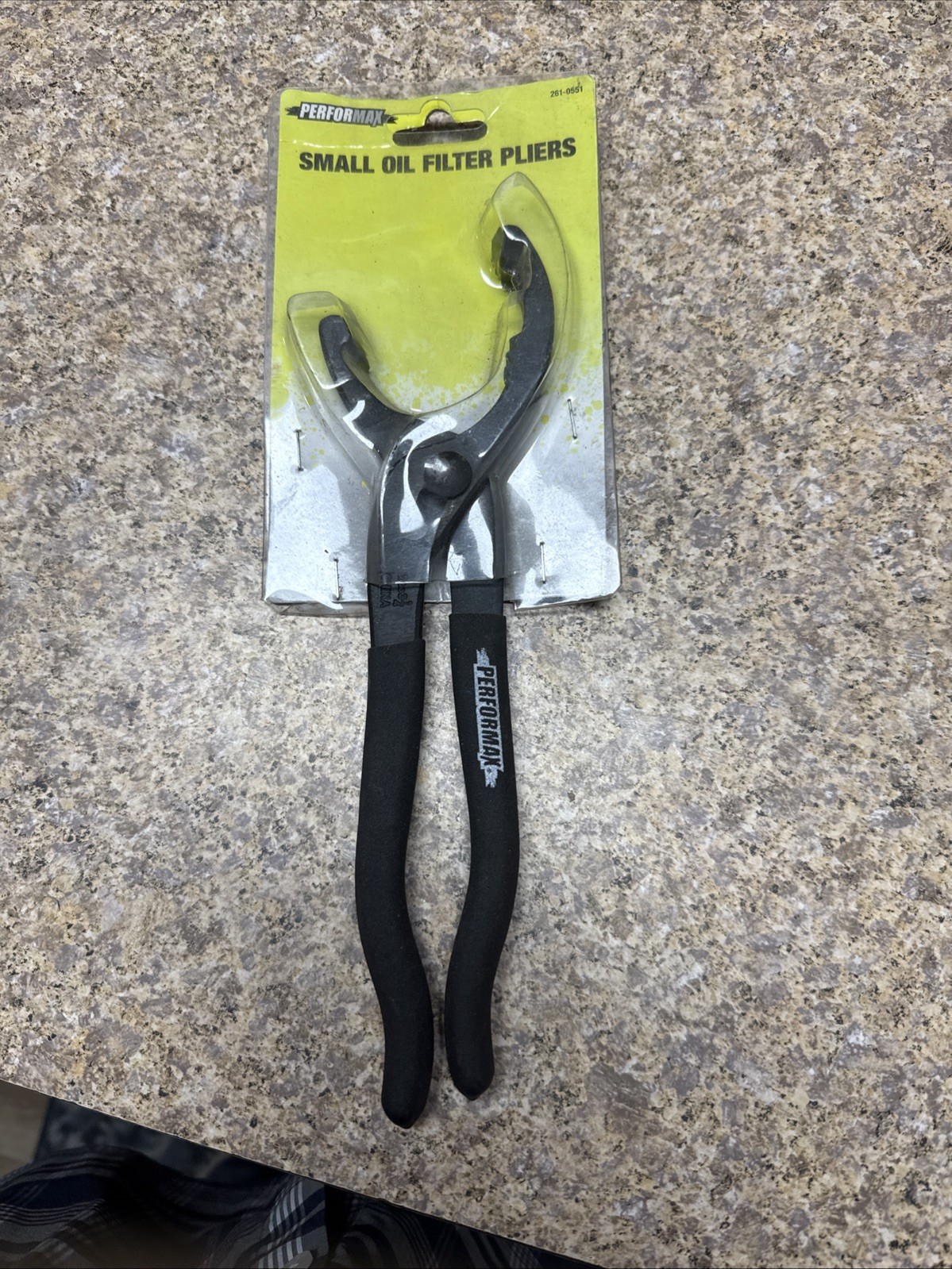 Performax Tool 2610551 Small Straight Jaw Oil Filter Pliers 2” to 3-1/4”