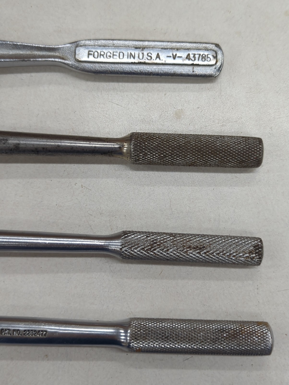 4pc 3/8″ Ratchet Craftsman, Power Kraft, (2) S-K USA Made Tool Set