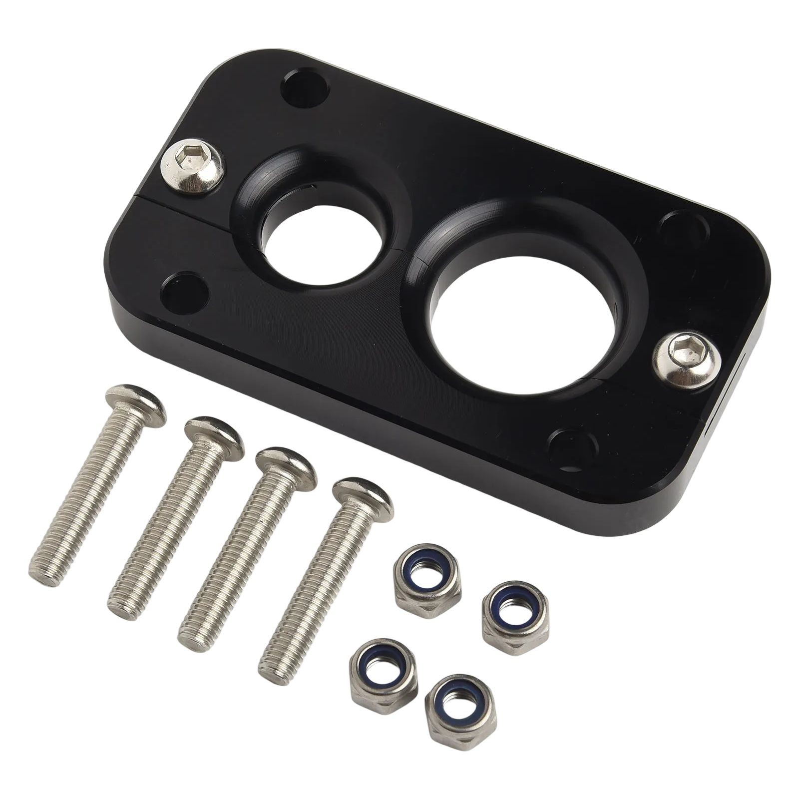 Dual Size Hole Configuration in Firewall Pass Through Compatible with Vehicles
