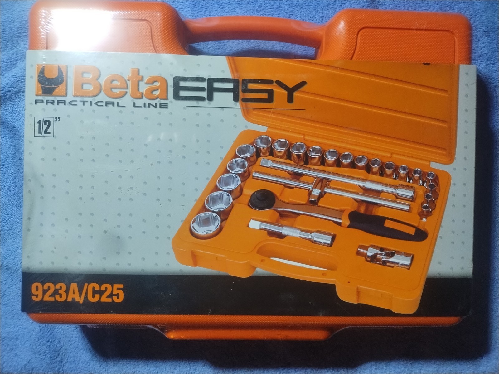 Beta Tools 1/2″ Drive Metric Socket Set 25 Piece 923A/C25