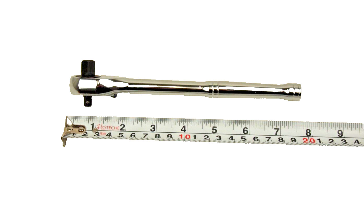 HOTECHE 2PC Ratchet handle Dual Head 1/4″/ 3/8″ and 3/8″/ 1/2″ Drive 72 Teeth