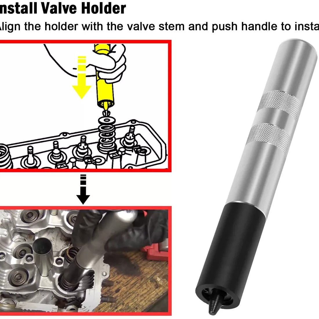 Valve Keeper Remover Installer For Overhead Valve Engines 5/16-3/8 Inch /*