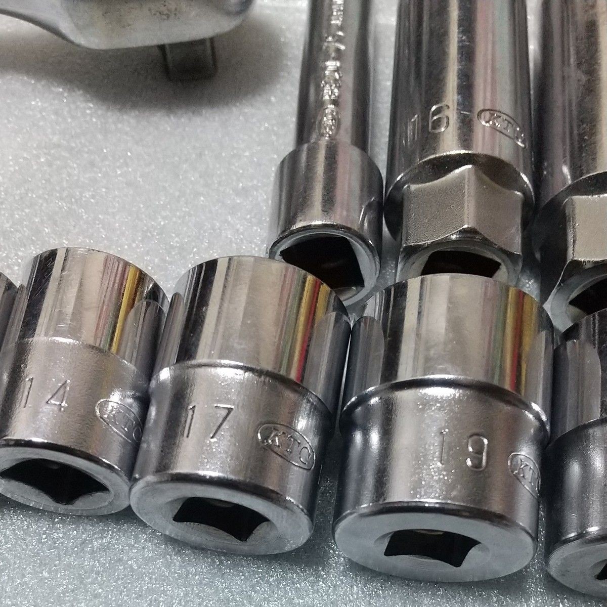KTC Ko-ken 3/8″ Drive Socket Wrench Set Ratchet Deep Socket Japan Lot