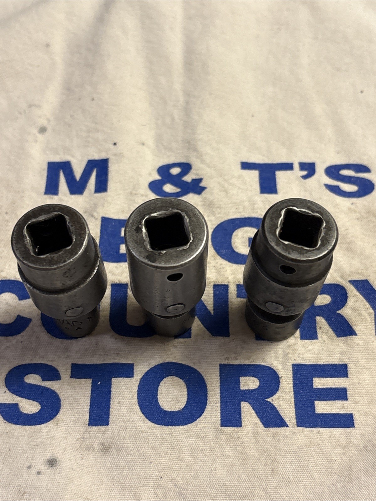 Mac Tools 3/8″ Drive 3pc 6pt SAE Impact Swivel Socket Set 3/8, 7/16, 1/2