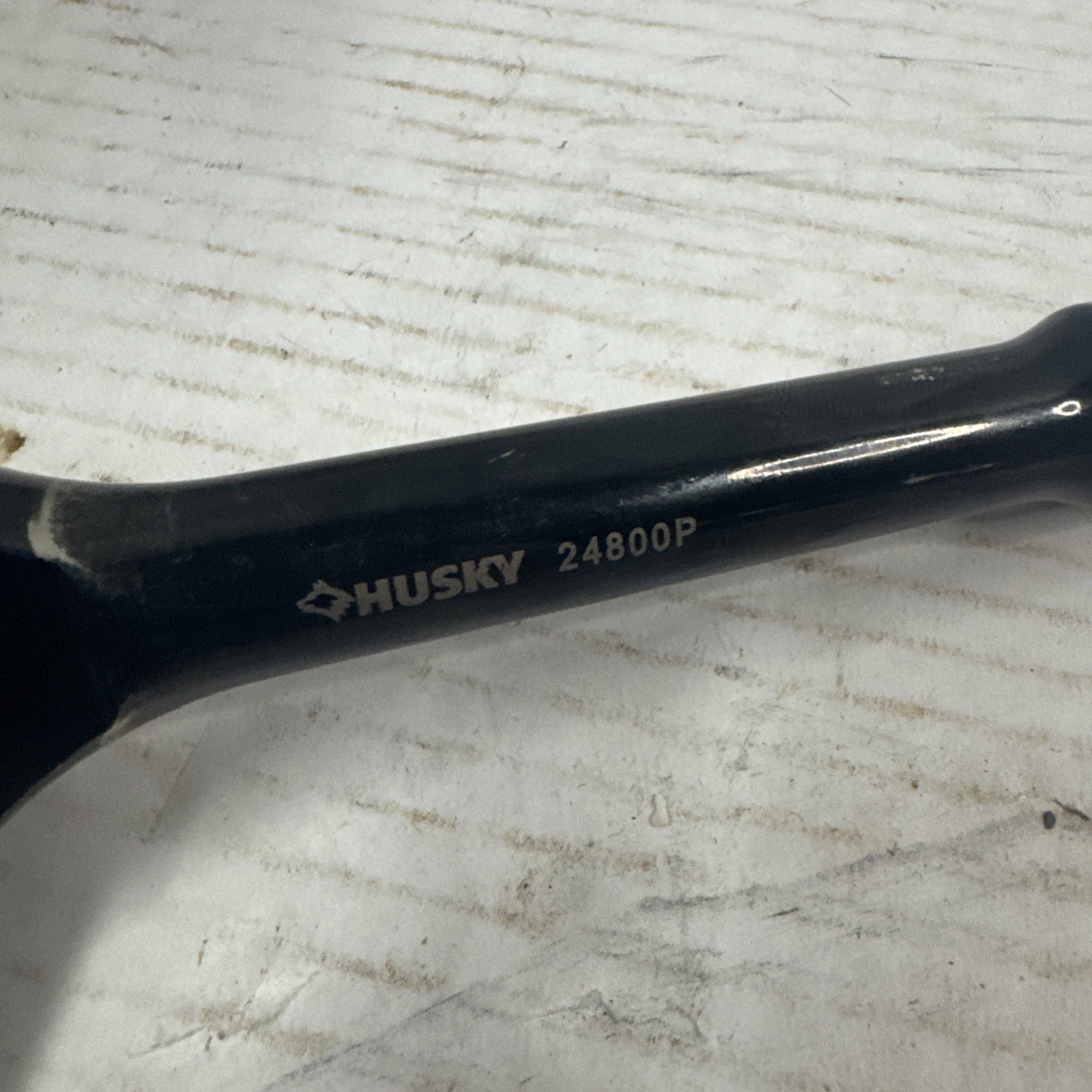 Husky 1/2” Drive Chrome Quick Release Ratchet 11 Inches Long Handle Worn Heavily