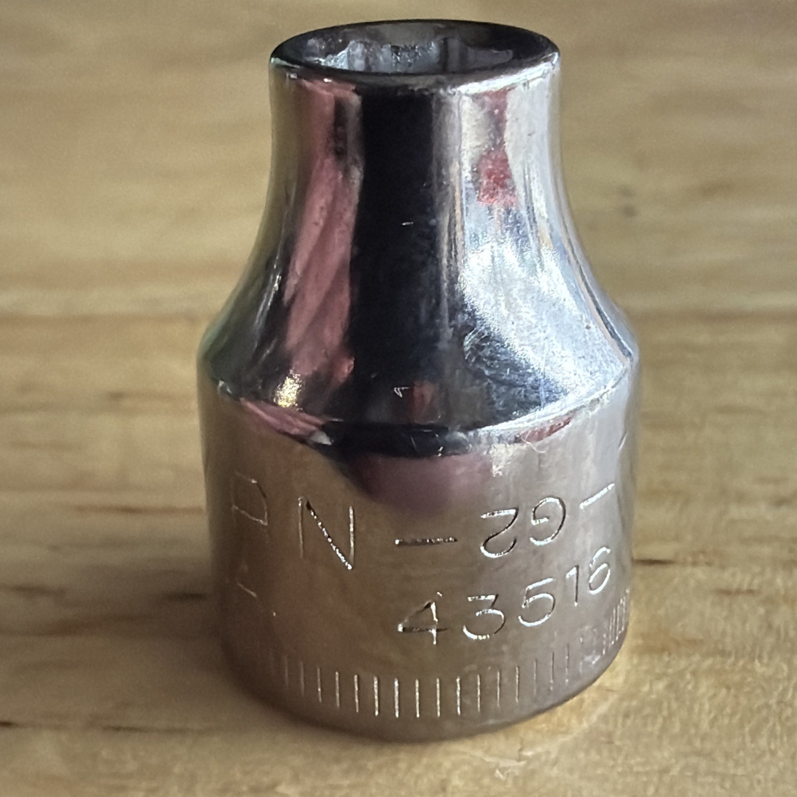 Craftsman 6mm Shallow Socket 3/8″ Drive 6 Point 43516 Inverted G2 Series USA