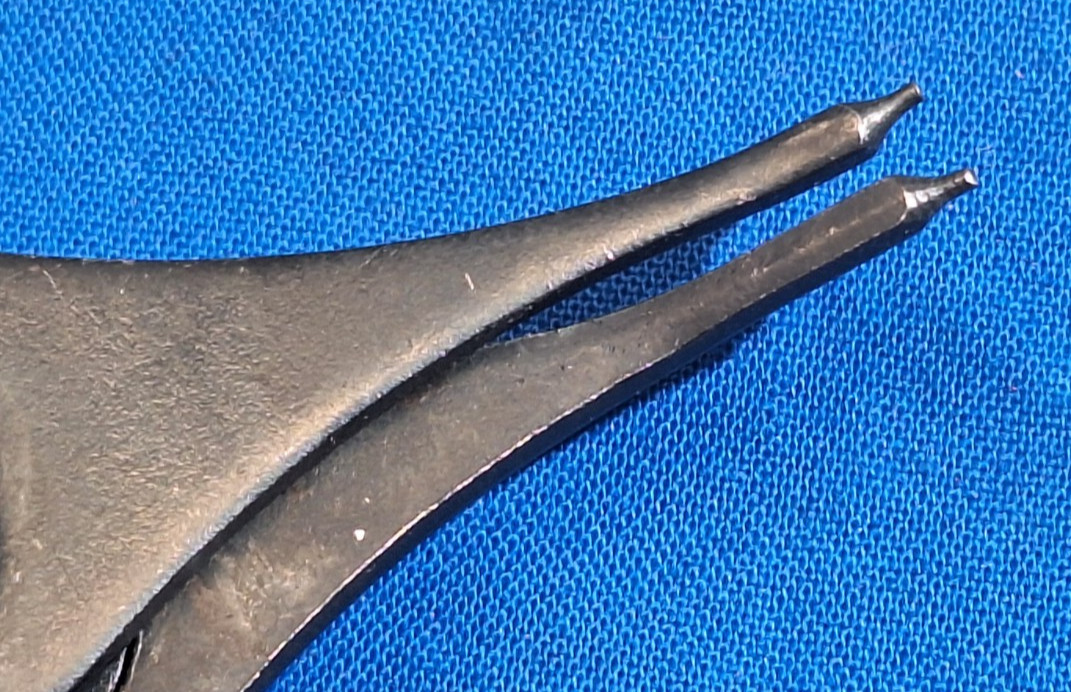 Snap-On PRH12 pair of 6″ convertible snap ring pliers straight tip USA