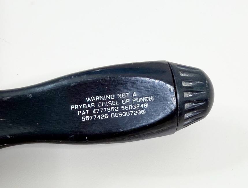 SNAP ON SSDMR8A 12-15/16″ Ratcheting Magnetic Long Black Screwdriver USA GUC