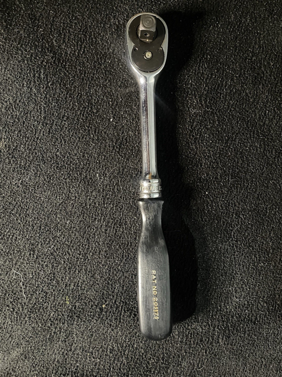 Snap-On 3/8 Drive F710 ALS Ratchet 8” Long Black Plastic Handle