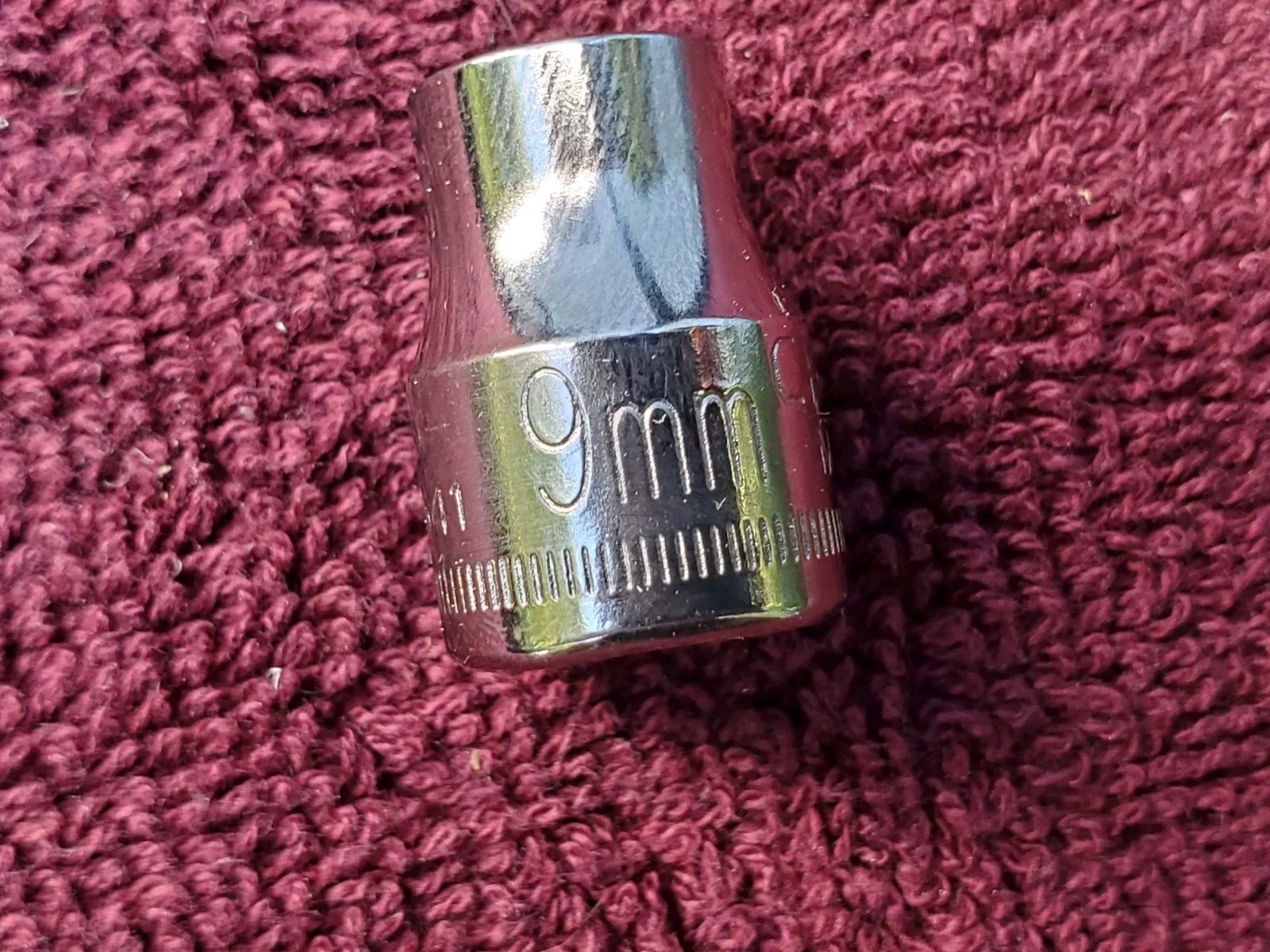 Craftsman 9mm Socket 6 Pt. 3/8» Dr. Inverted G2- 43541 USA, NOS. Loc:case