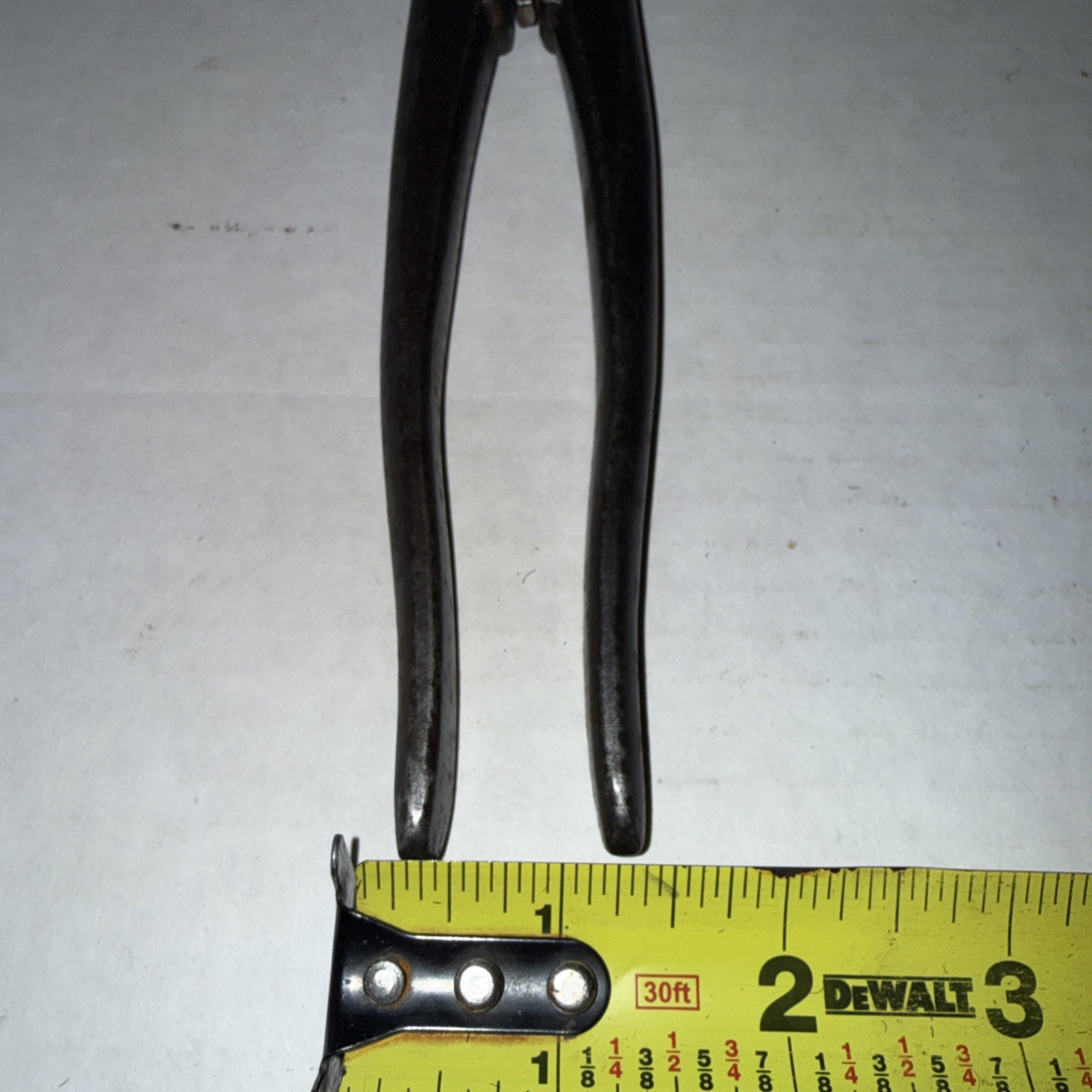 Vtg Snap-On Tools Made in USA HL-9 High Leverage Diagonal Cutters Pliers 9″ !!