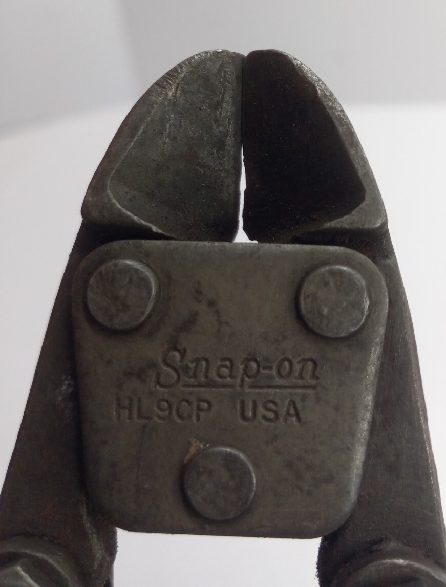 Snap-On Tools USA HL9CP High Leverage Diagonal Cutter Pliers, 9″ Long, Soft Grip